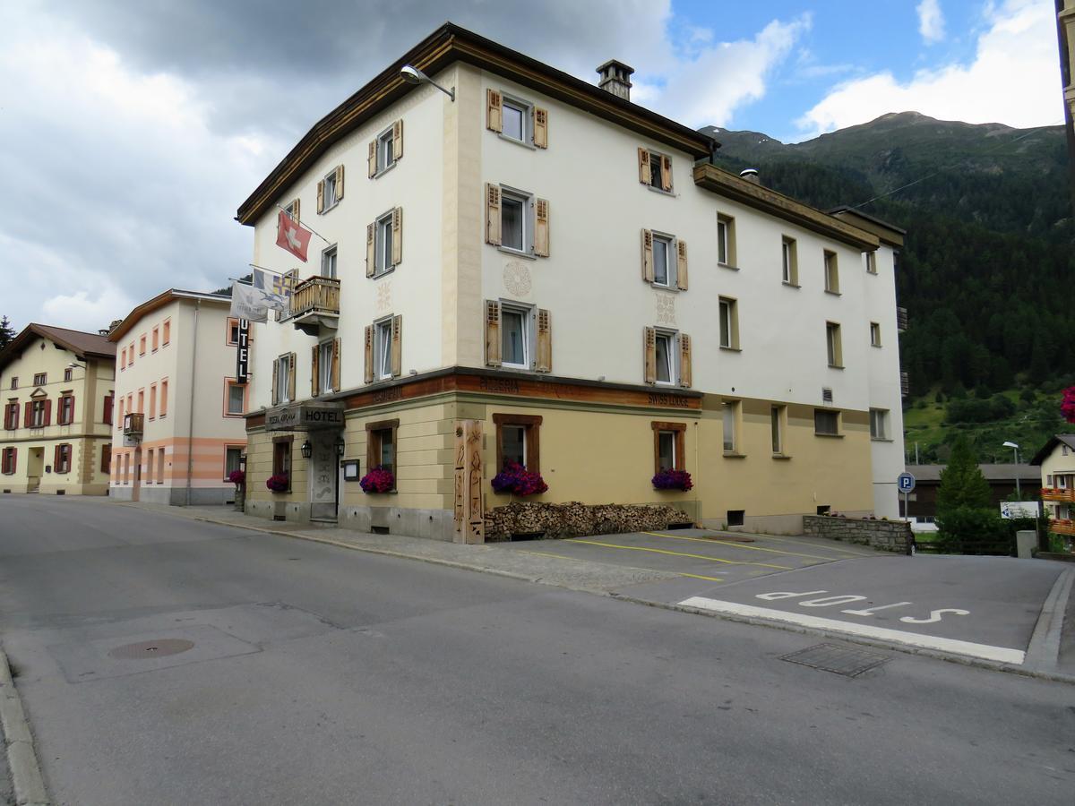 Hotel Crusch Alba Swiss Lodge Zernez Eksteriør billede